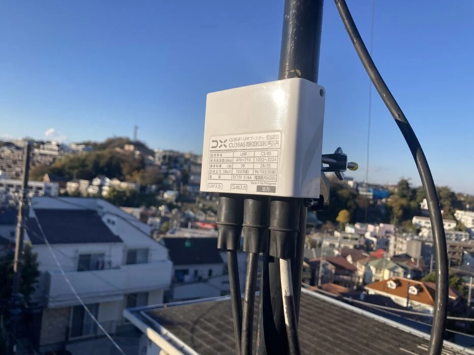 画像1544：袖ヶ浦市 E様 テレビ端子増設工事